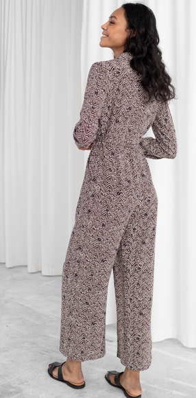 NEW- &Other stories Wrap Jumpsuit - Picture 2 of 9